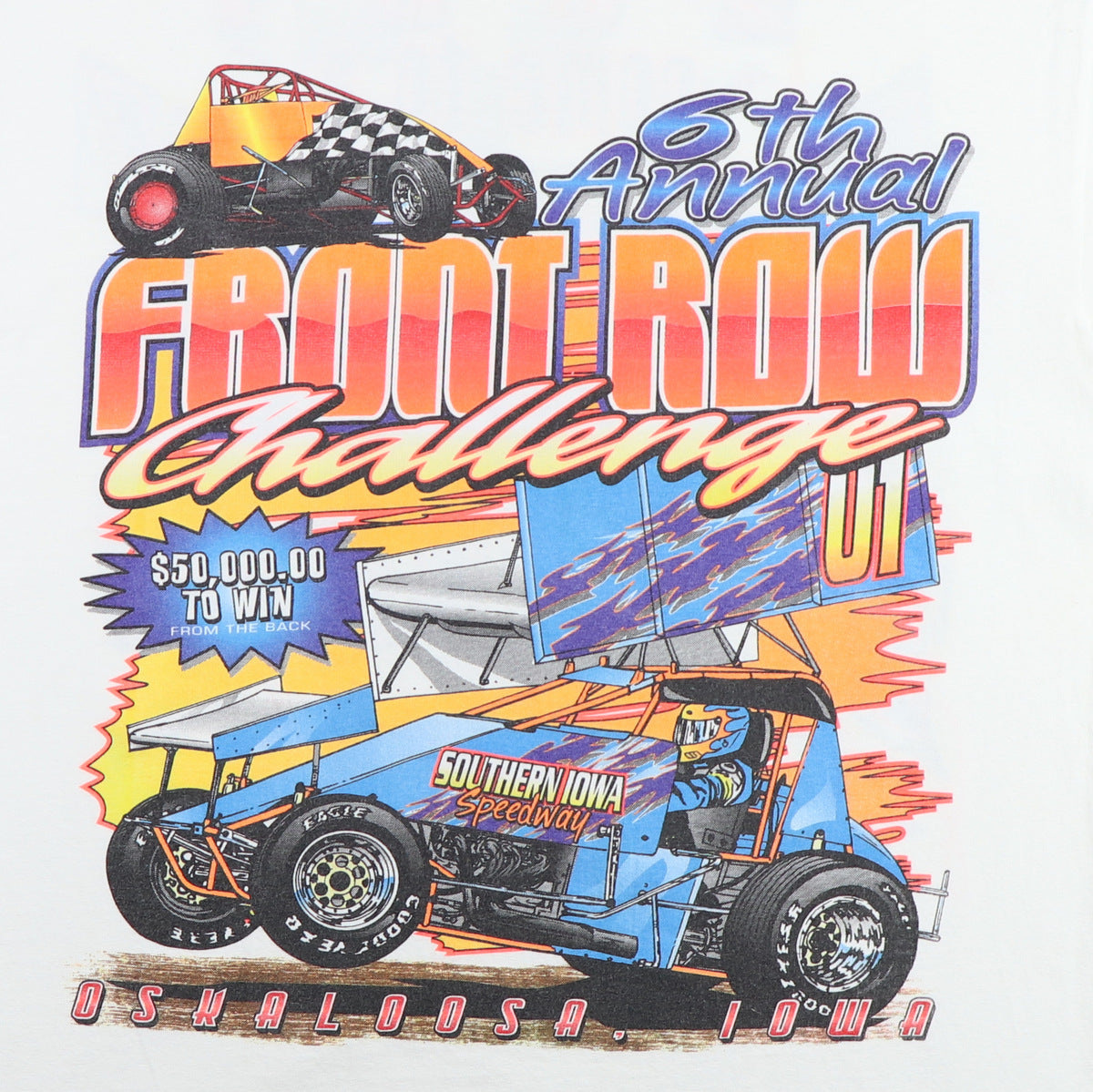 2001 Front Row Challenge Spring Car Race Shirt