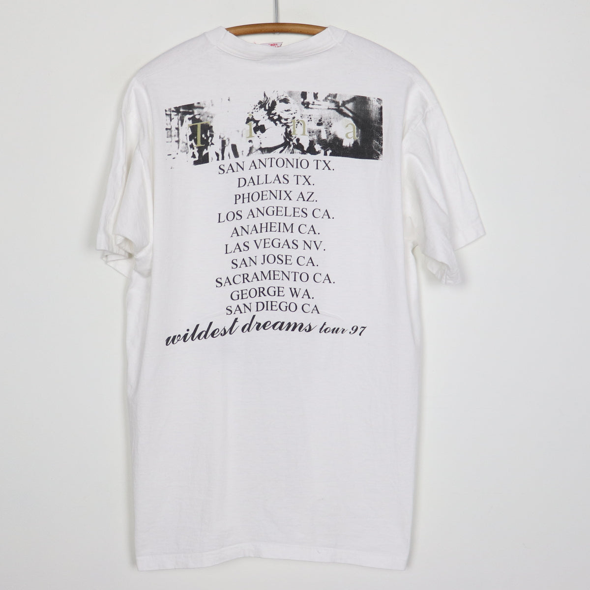 1997 Tina Turner Wildest Dreams Tour Shirt