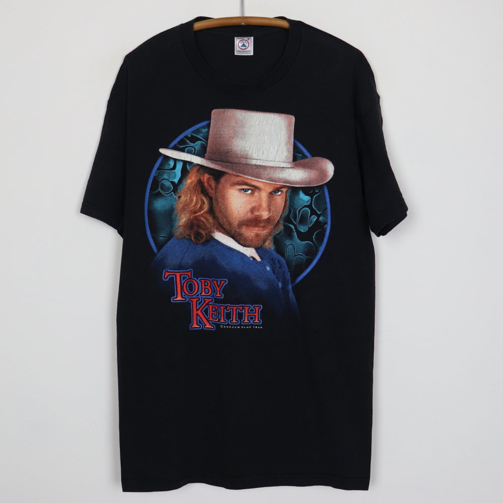 1996 Toby Keith Does That Blue Moon Ever Shine On You Shirt