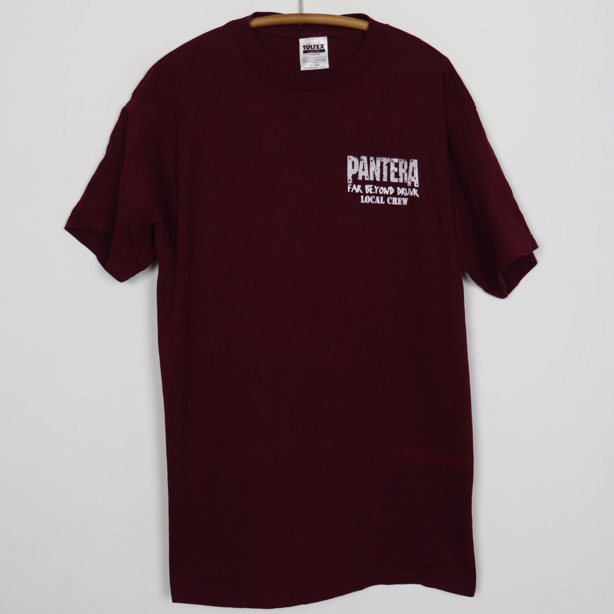 1994 Pantera Far Beyond Drunk Local Crew Concert Shirt | Authentic 