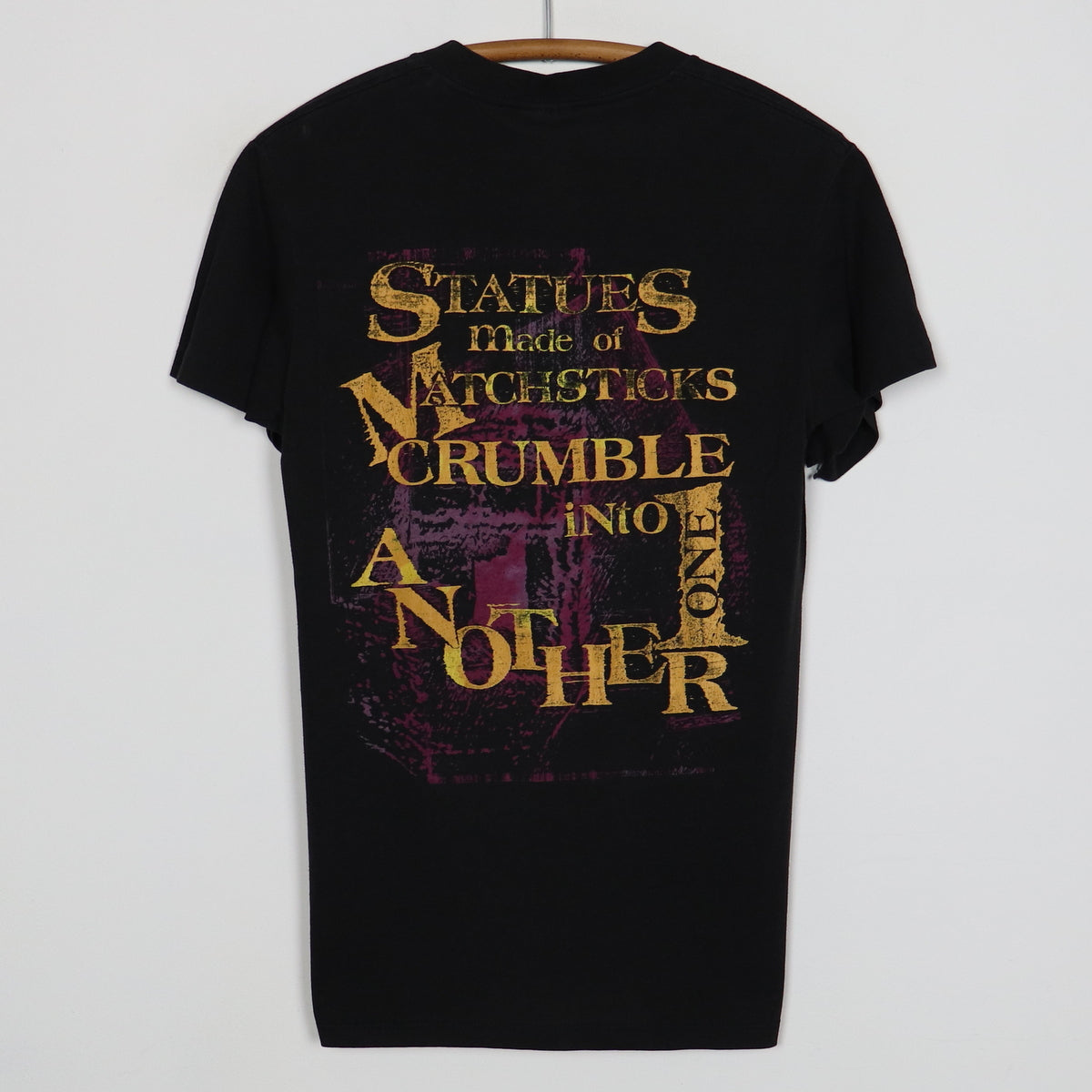 1988 Bob Dylan Statues Made Of Matchsticks Shirt