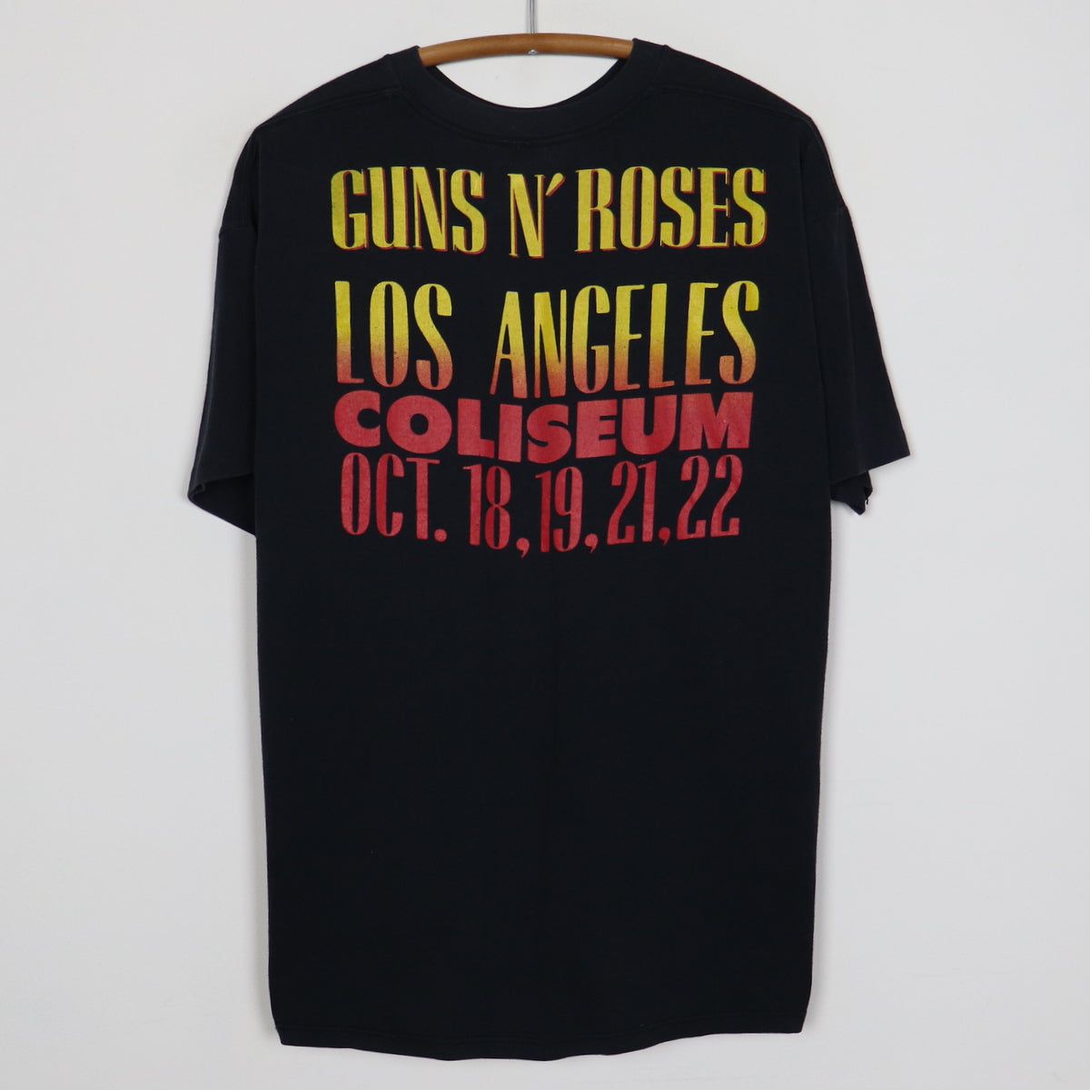 1989 Guns N Roses Stoned In LA Shirt