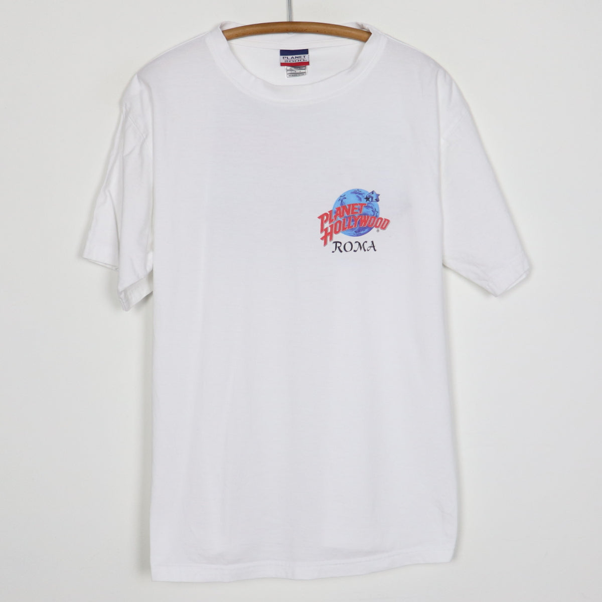 1998 Planet Hollywood Roma Raphael Two Cherubs Shirt | Authentic 