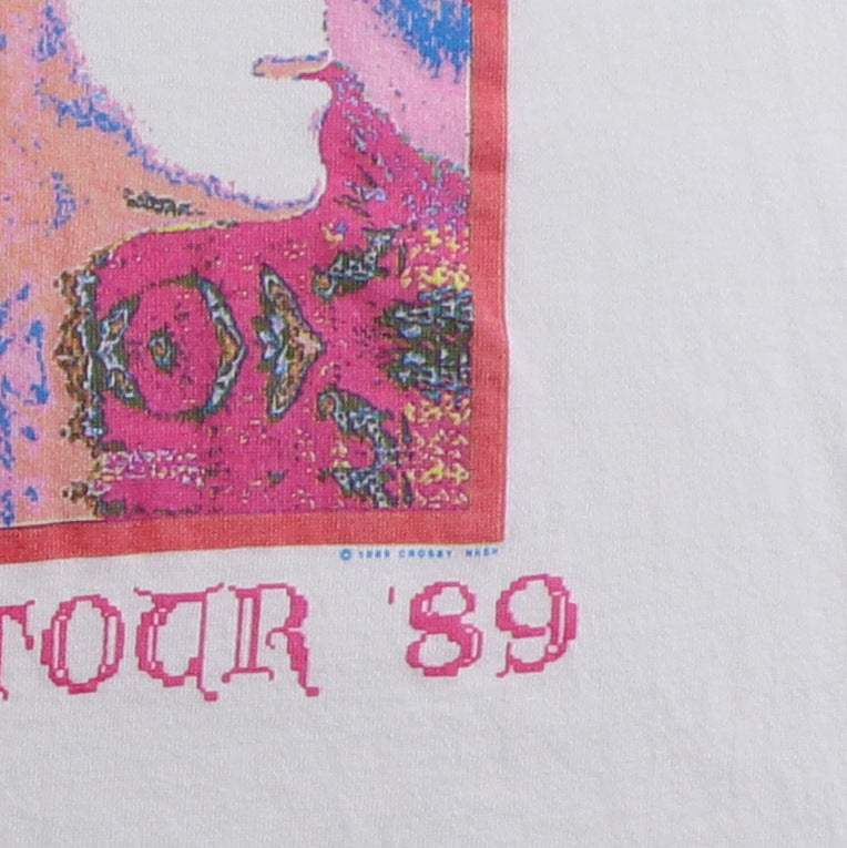 1989 David Crosby & Graham Nash Acoustic Tour Shirt