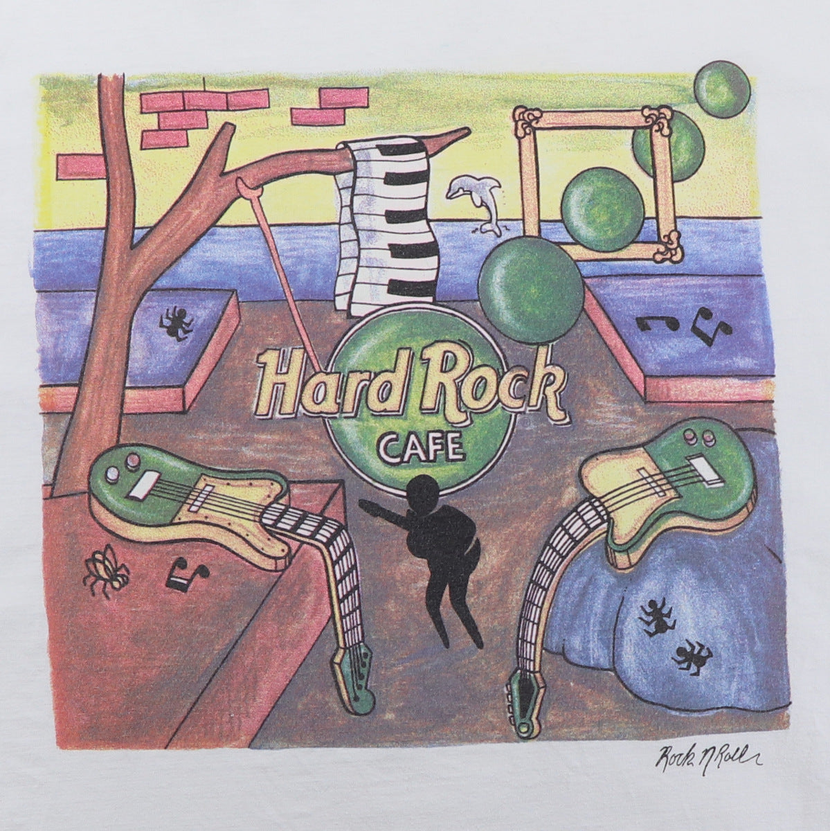 2000 Hard Rock Café Madrid Salvador Dali Shirt