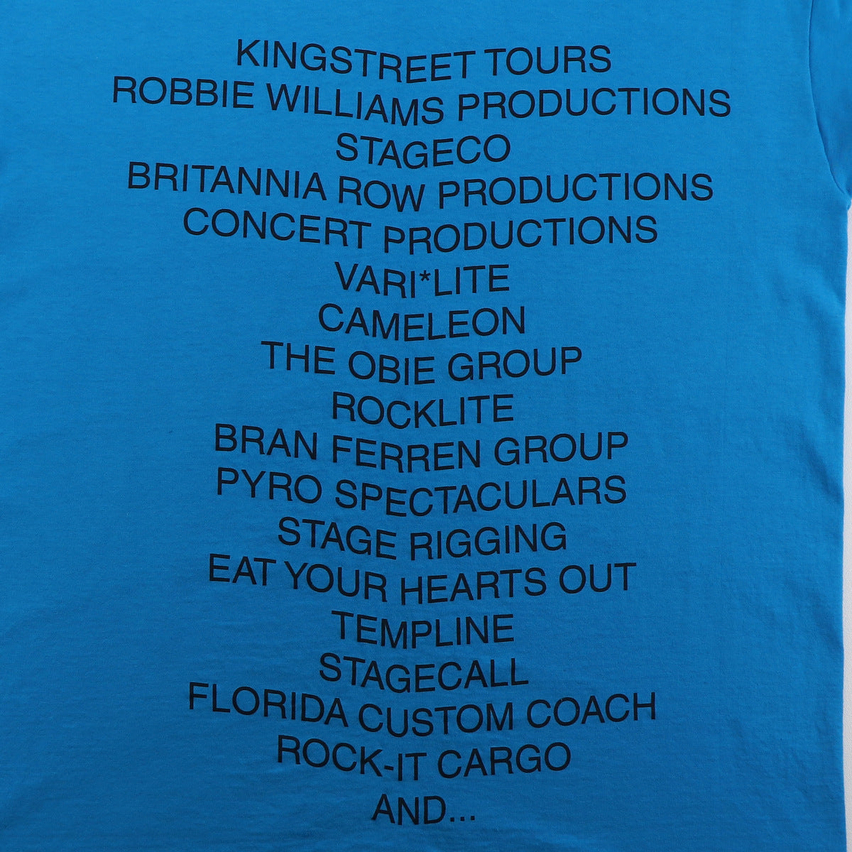 1994 Pink Floyd Division Bell Tour Crew Shirt