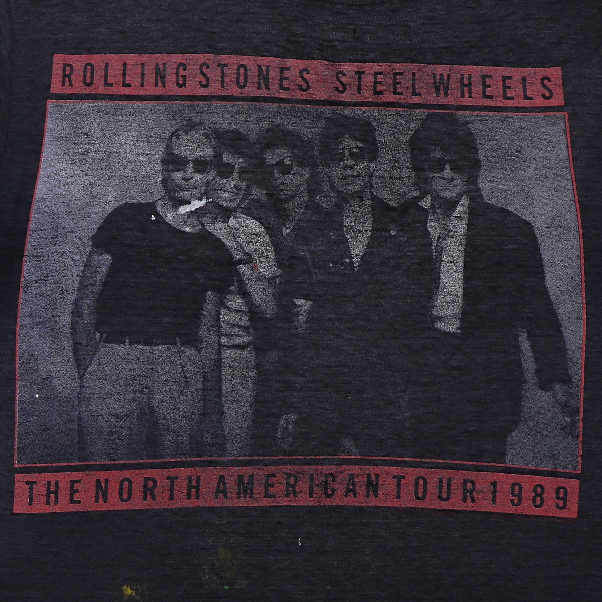 1989 Rolling Stones Steel Wheels Tour Shirt