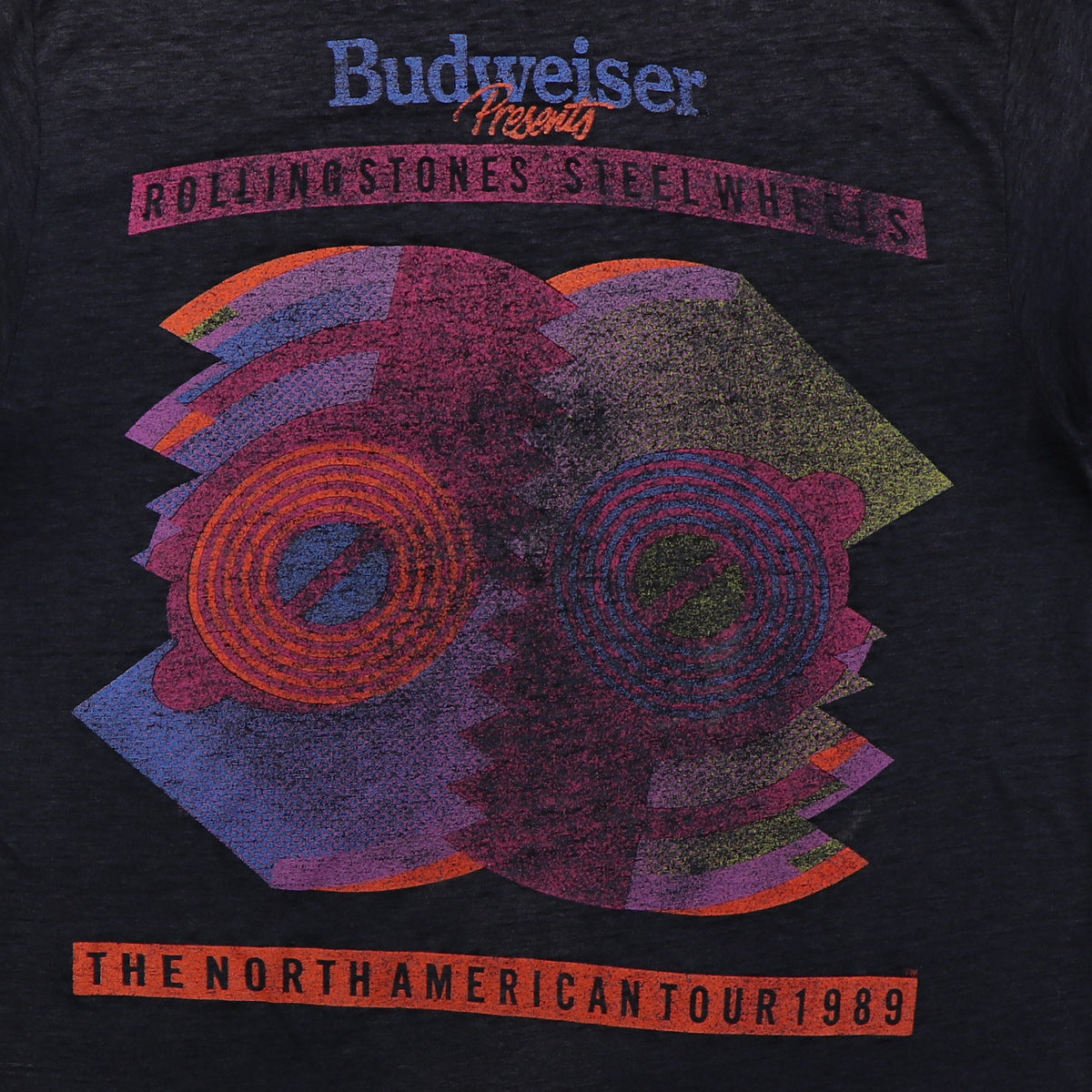 1989 Rolling Stones Steel Wheels Tour Shirt