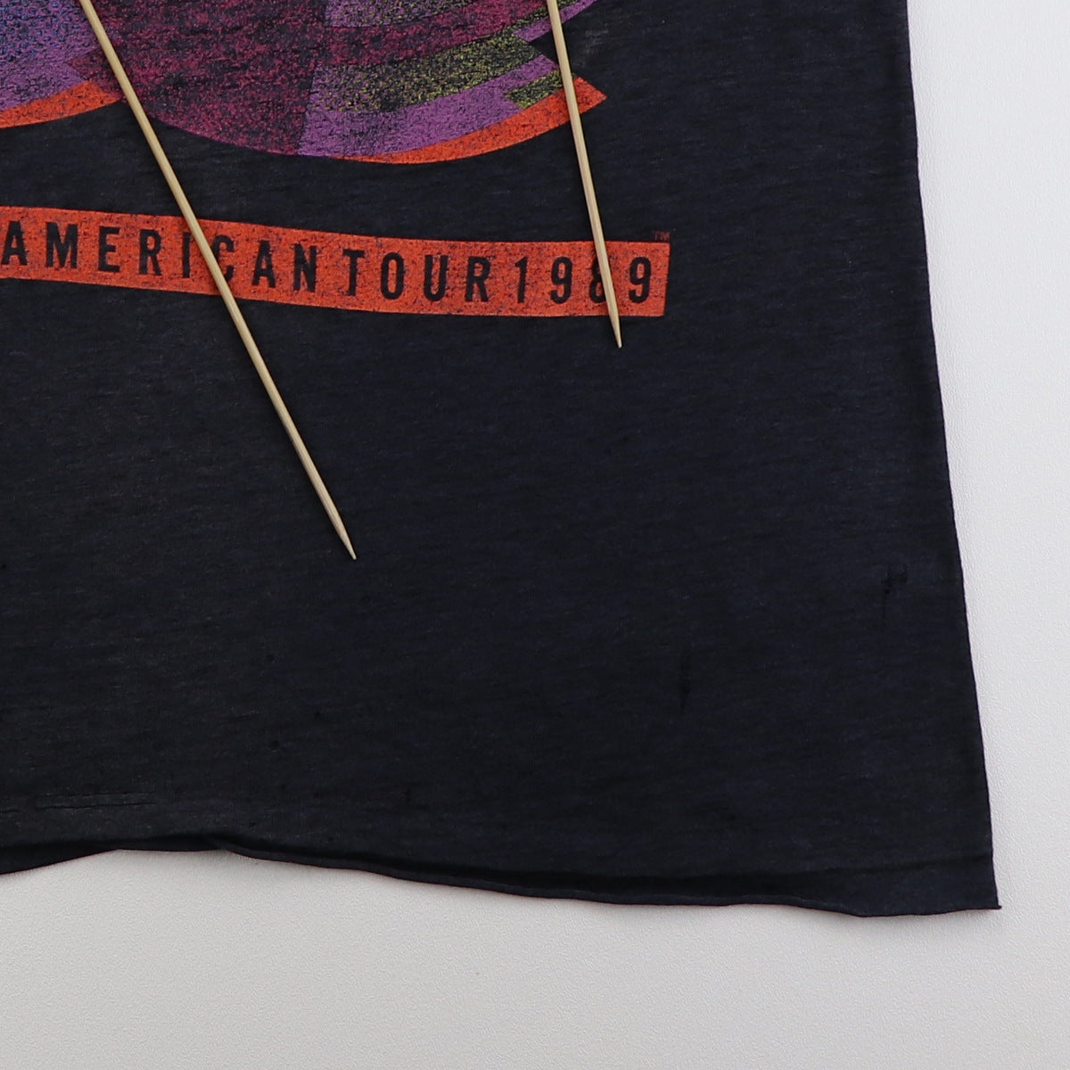 1989 Rolling Stones Steel Wheels Tour Shirt