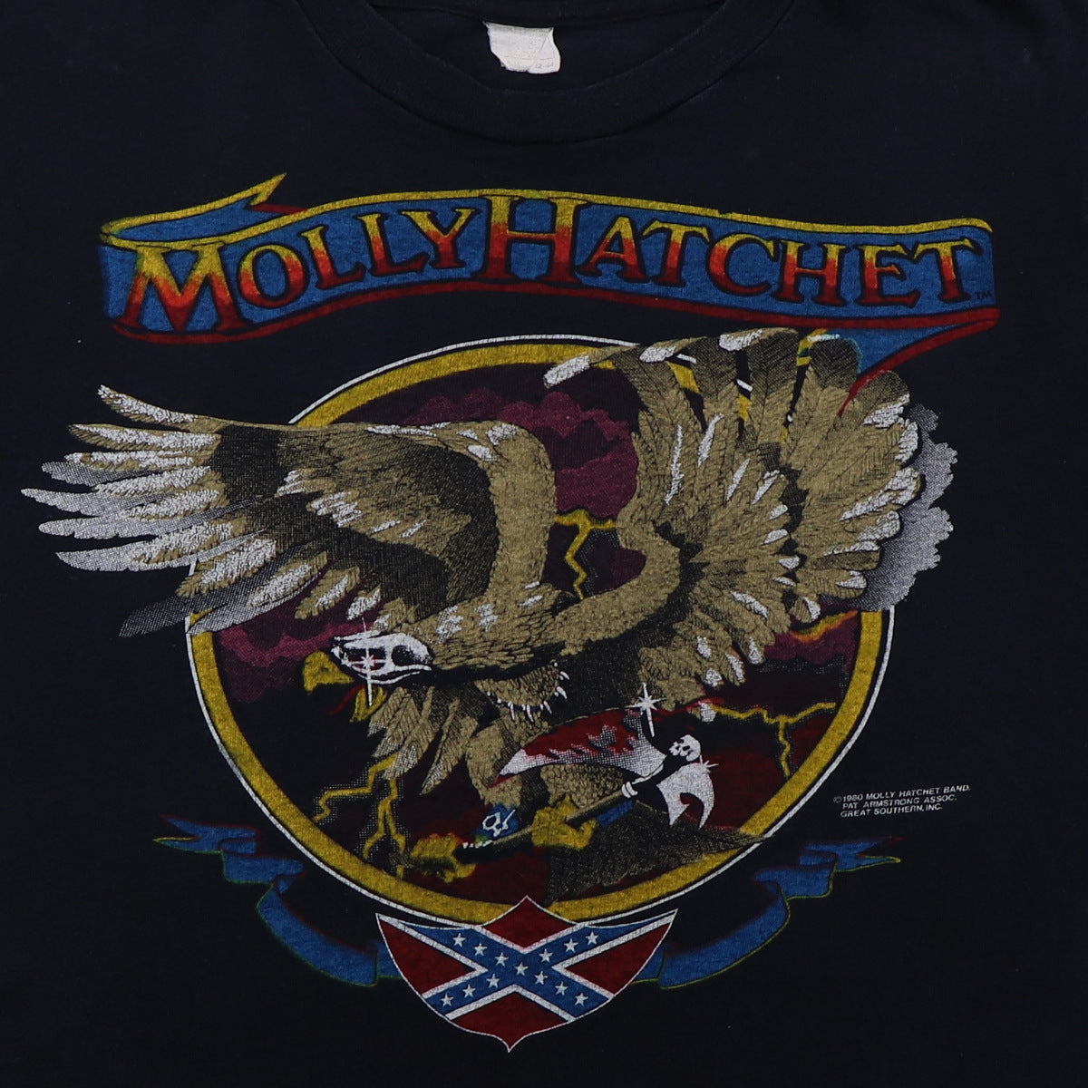 1980 Molly Hatchet Beatin The Odds World Tour Shirt