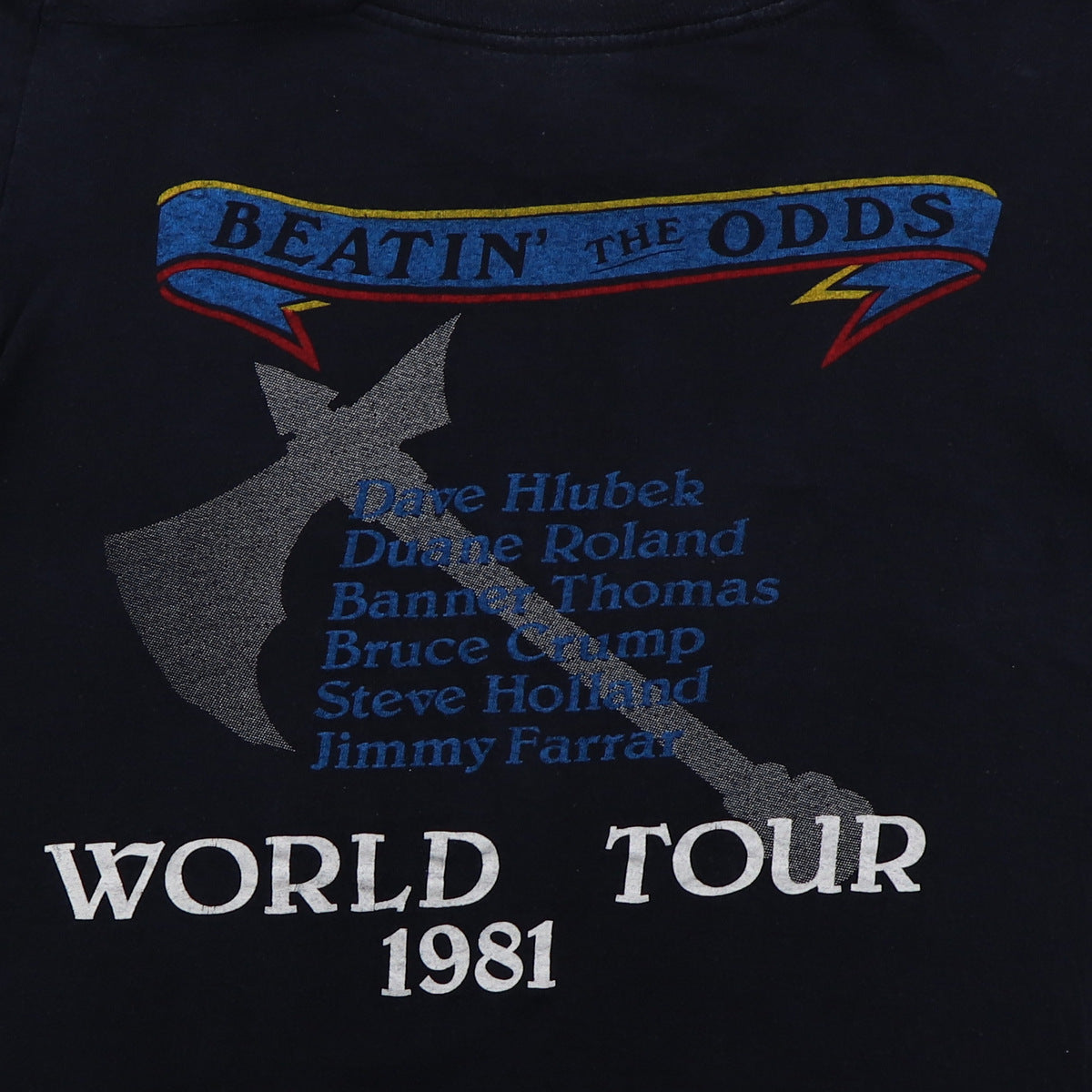 1980 Molly Hatchet Beatin The Odds World Tour Shirt