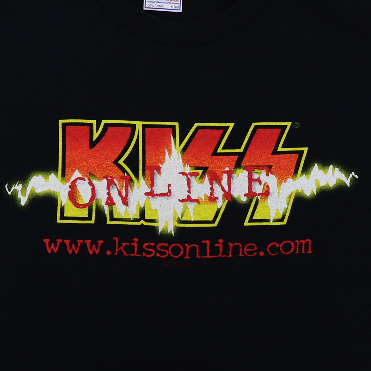 2000 Kiss Kissonline.com Shirt