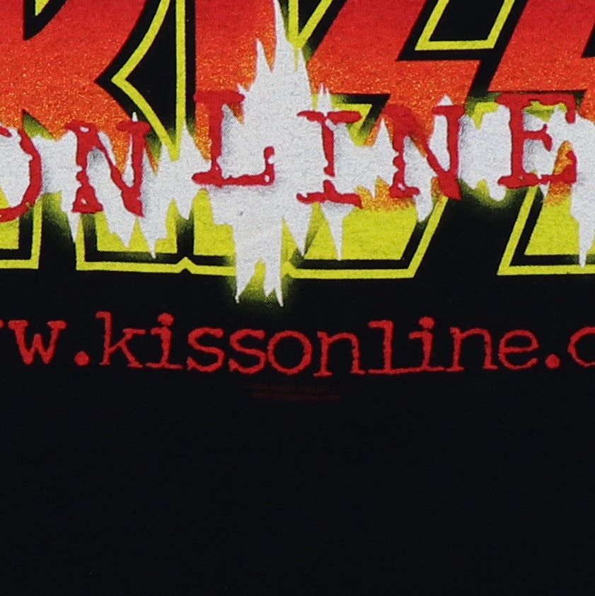 2000 Kiss Kissonline.com Shirt