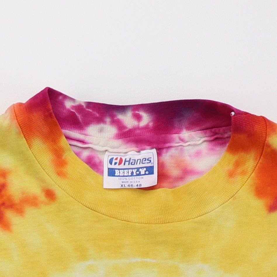 1980s Grateful Dead Space Your Face Tie Dye Shirt