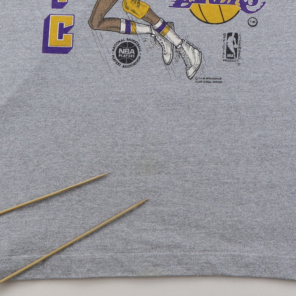 1980s Magic Johnson Los Angeles Lakers NBA Shirt
