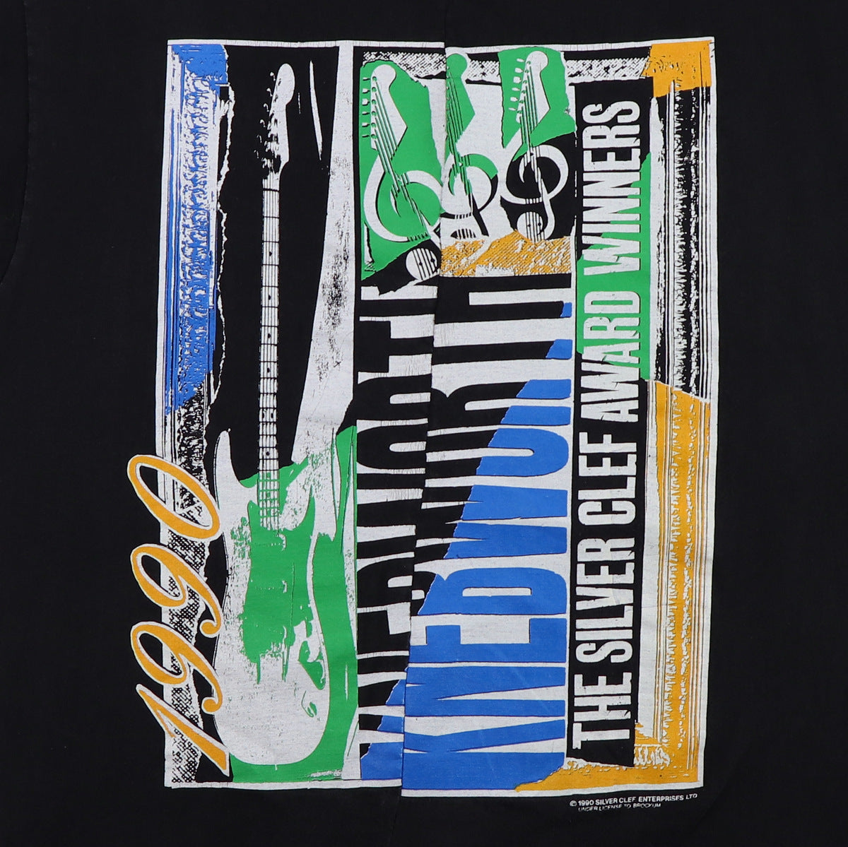 1990 Knebworth Silver Clef Concert Shirt