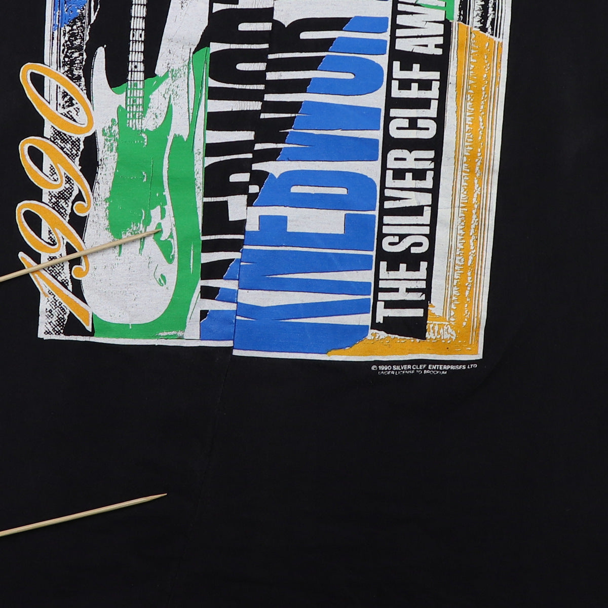 1990 Knebworth Silver Clef Concert Shirt