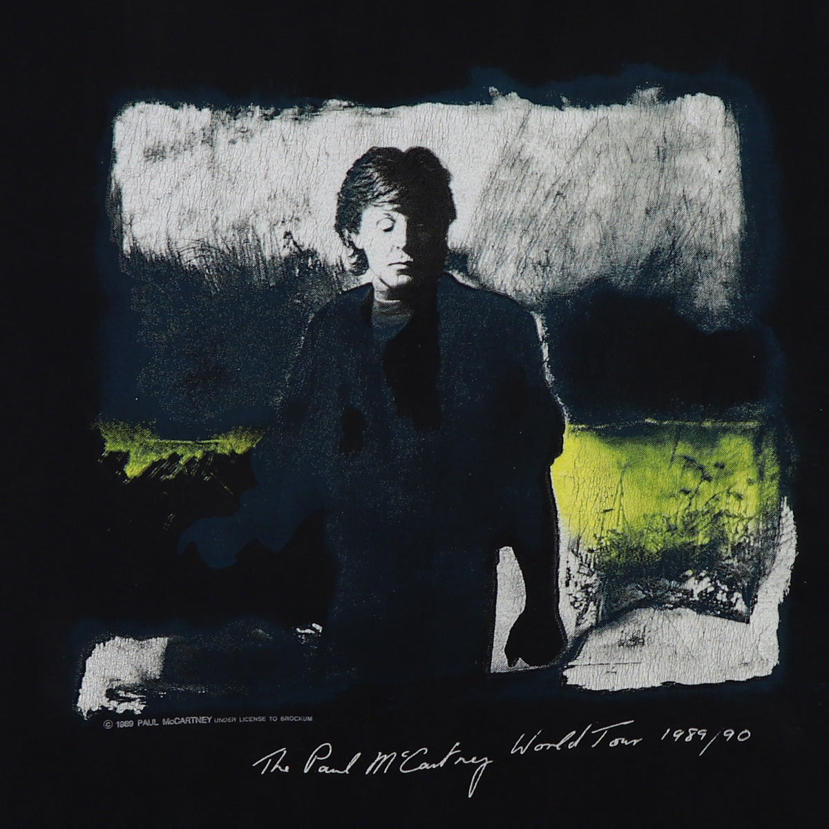 1989 Paul McCartney World Tour Shirt