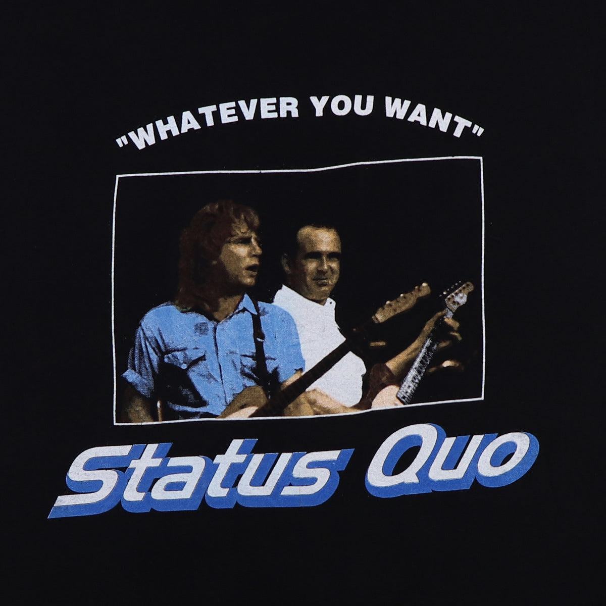 1997 Status Quo Whatever You Want Tour Shirt