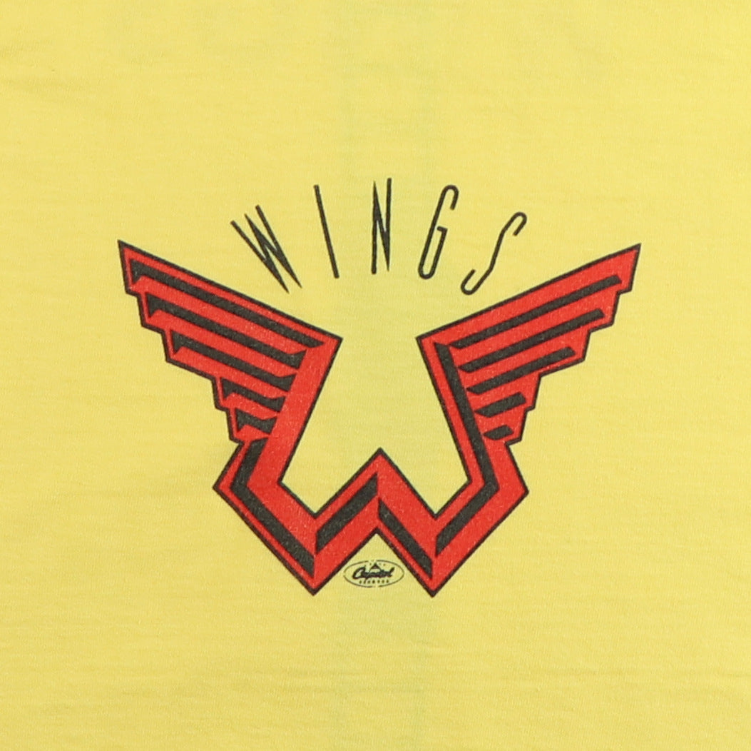 1975 Wings Capitol Records Promo Shirt