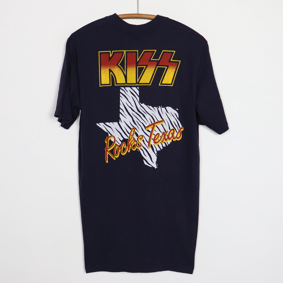 1984 Kiss Rocks Texas Shirt