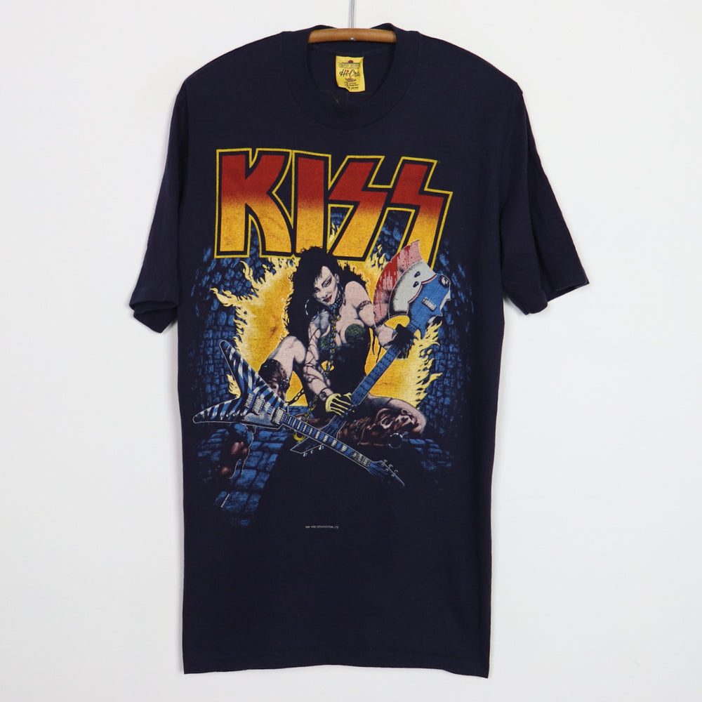 1984 Kiss Rocks Texas Shirt