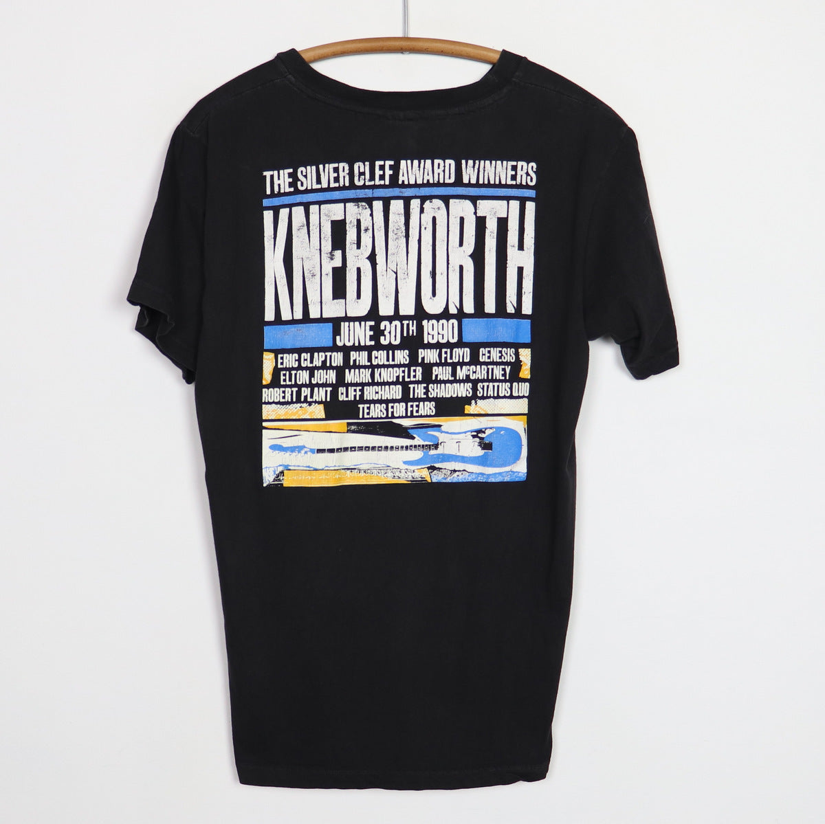 1990 Knebworth Silver Clef Concert Shirt