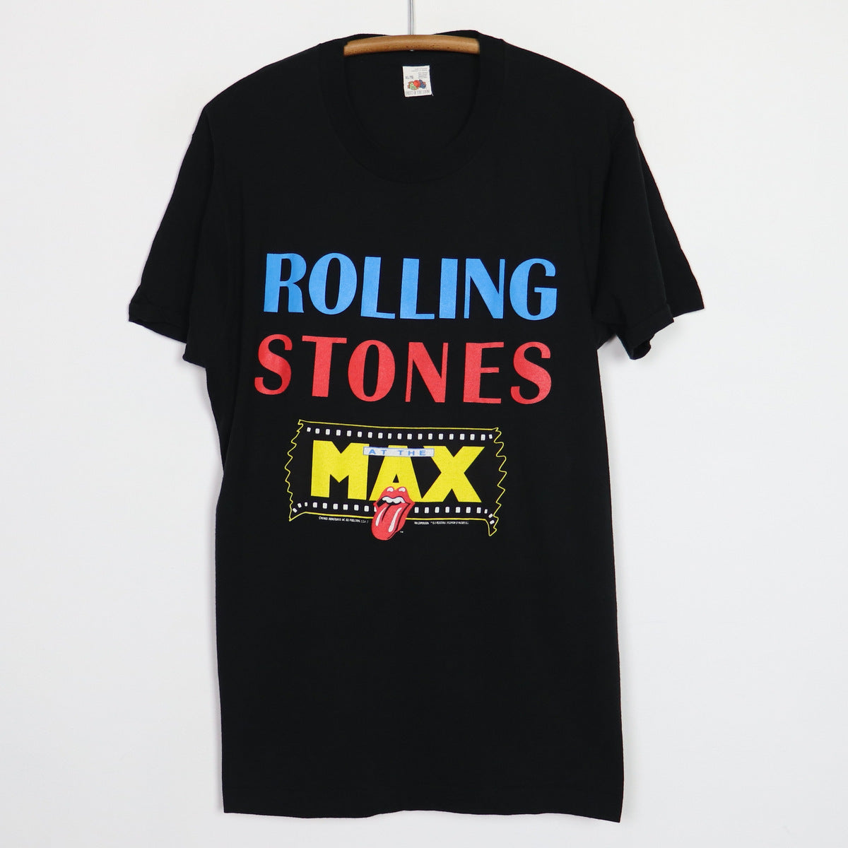 1991 Rolling Stones At The I-Max Larger Than Live Shirt 