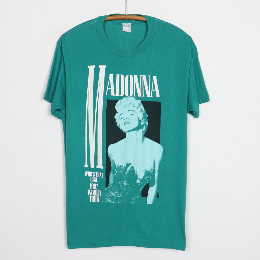 1987 Madonna Who's That Girl World Tour Shirt