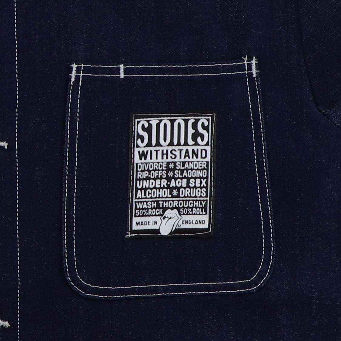 1994 Rolling Stones Voodoo Lounge Tour Denim Jacket