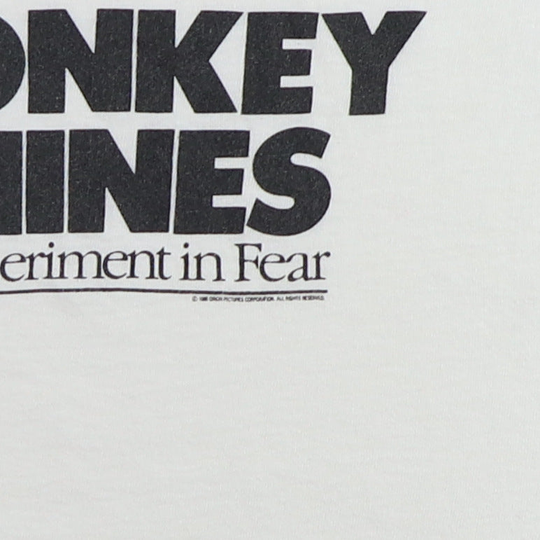 1988 Monkey Shines An Experiment In Fear Movie Shirt