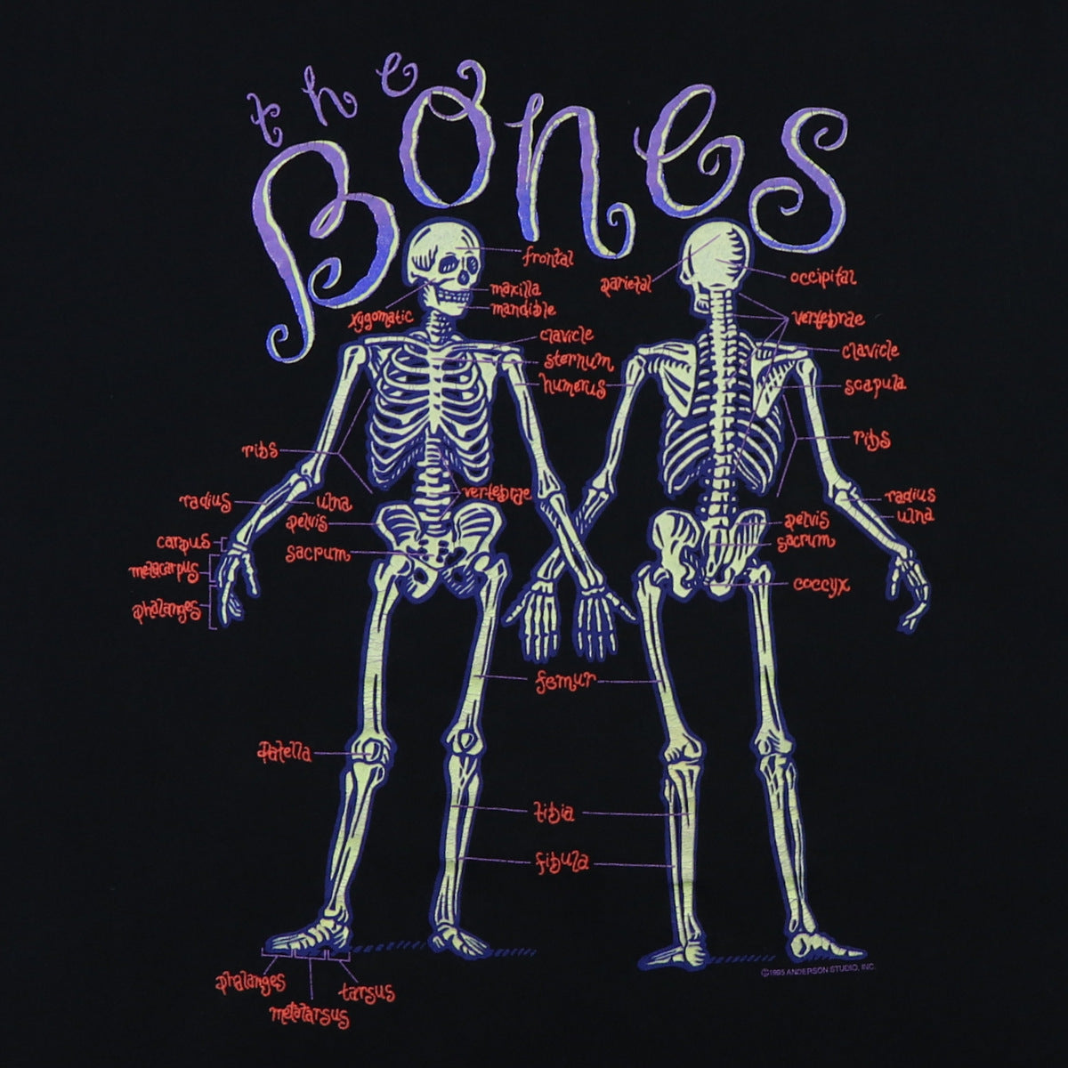 1995 The Bones Skeleton Shirt