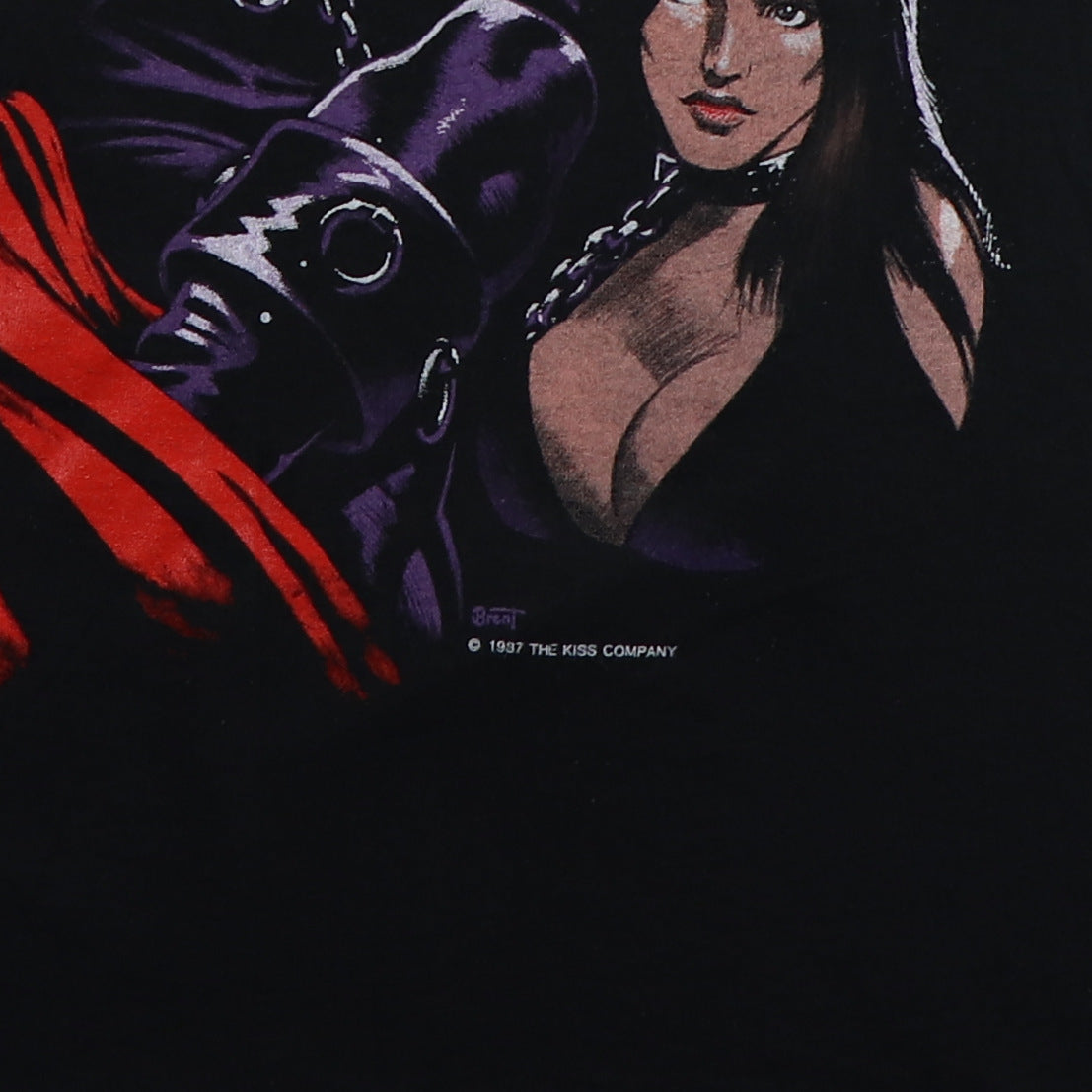 1987 Kiss Gene Simmons It's A Dirty Job Shirt