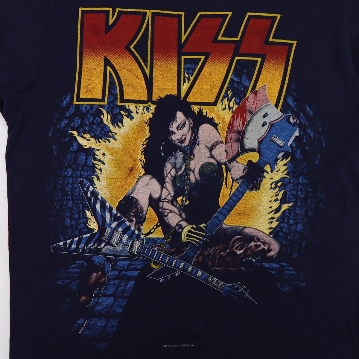 1984 Kiss Rocks Texas Shirt