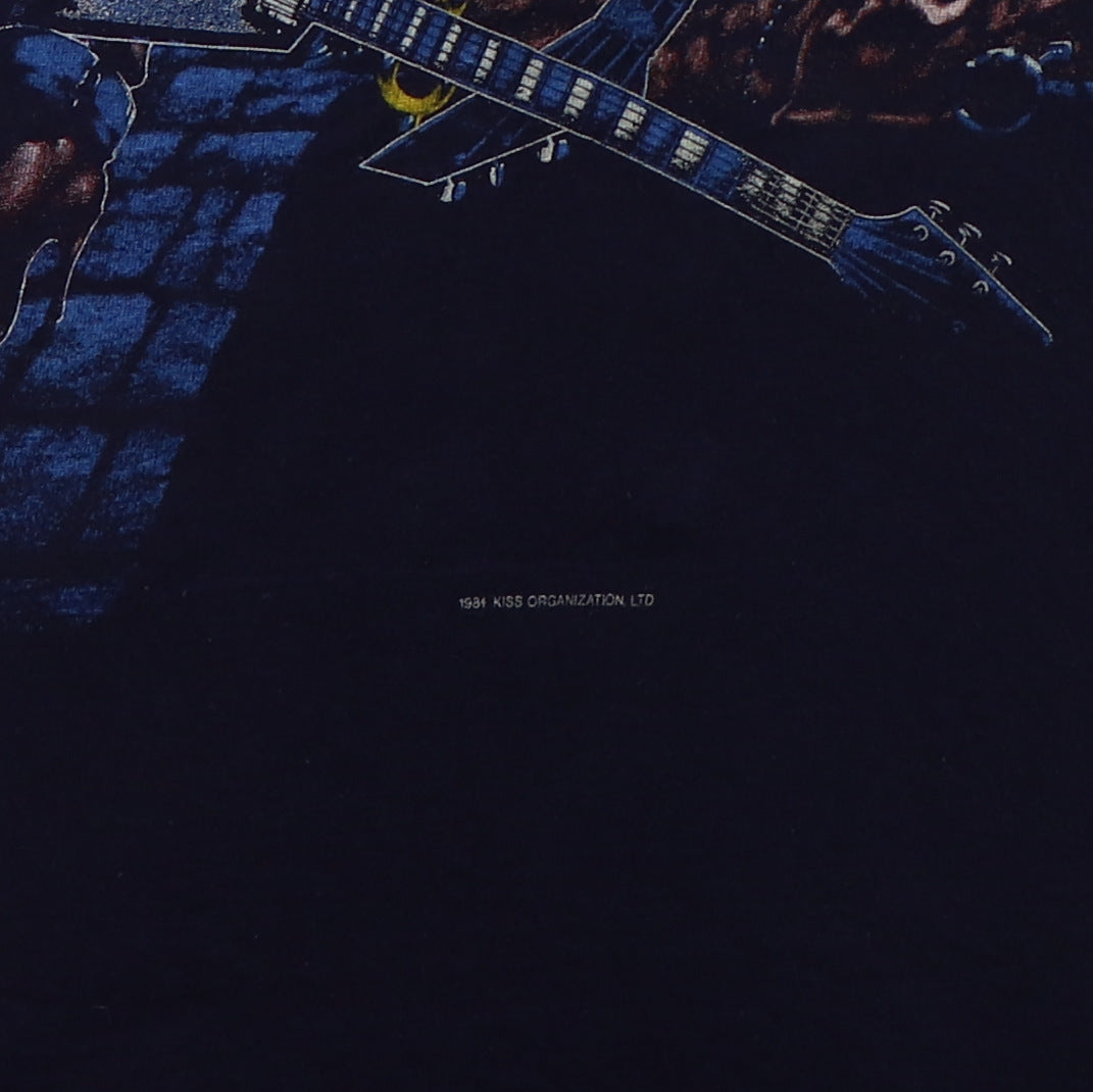 1984 Kiss Rocks Texas Shirt