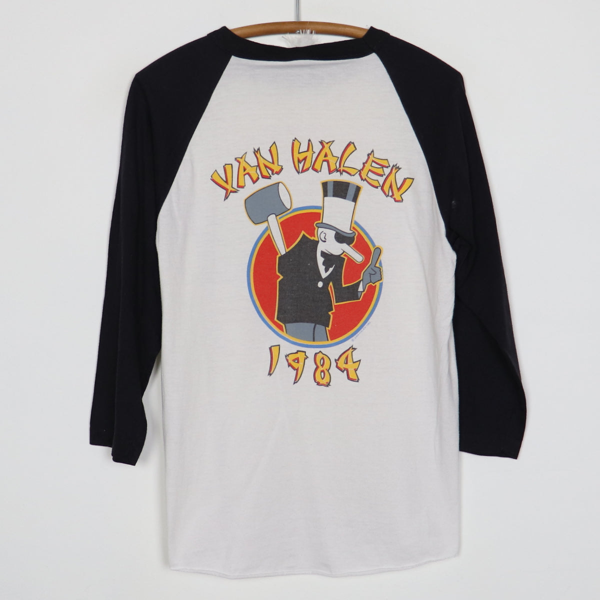 1984 Van Halen Tour Of The World Jersey Shirt