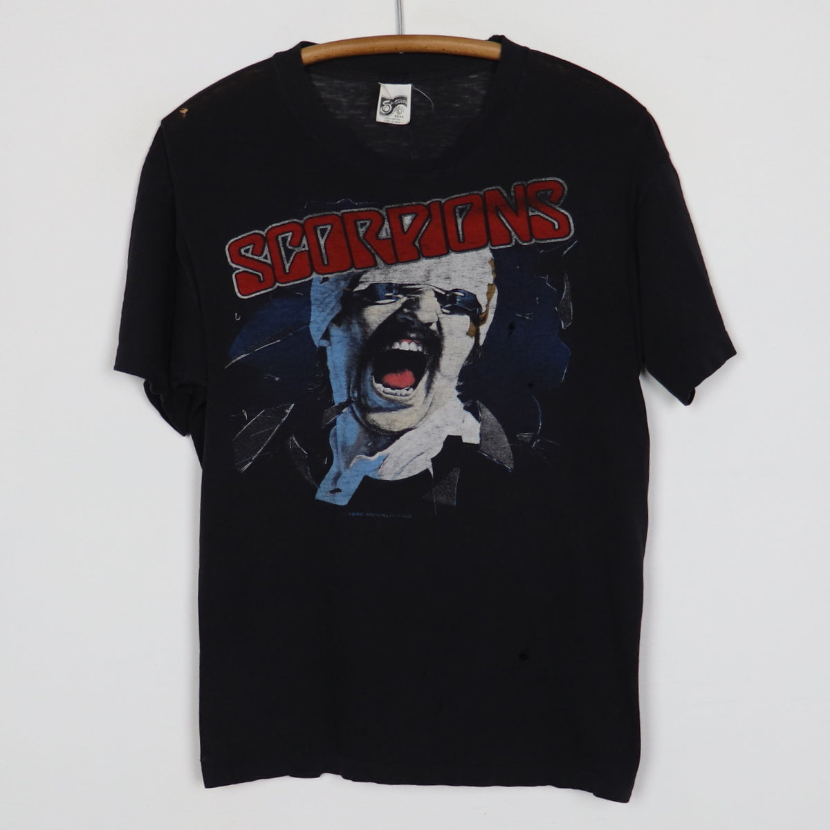 1982 Scorpions Blackout Tour Shirt | WyCo Vintage