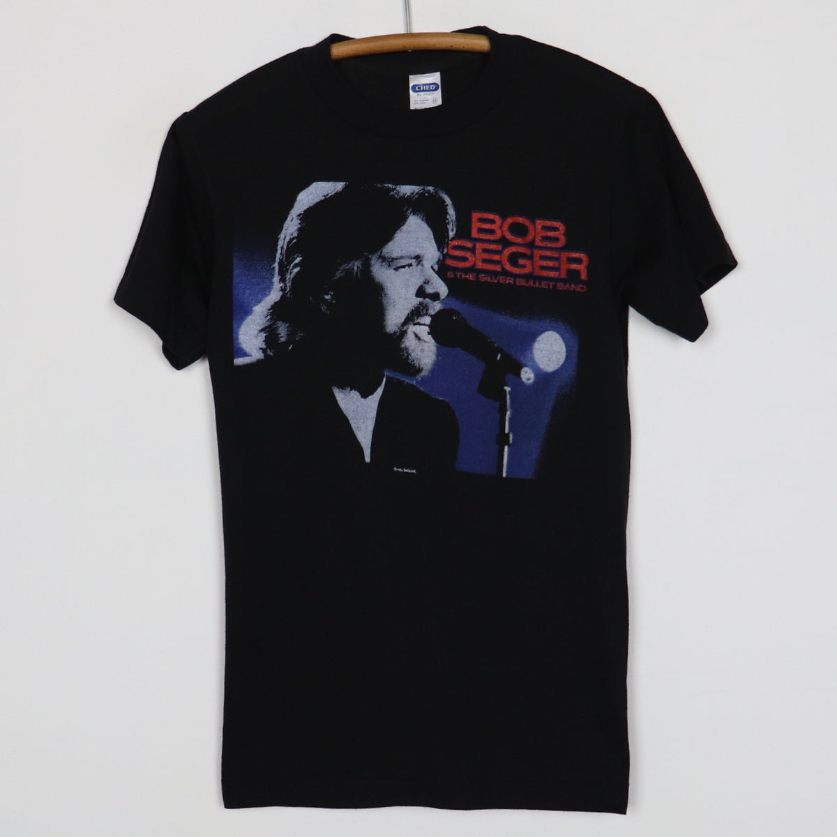 1986 Bob Seger The Silver Bullet Band American Tour Shirt