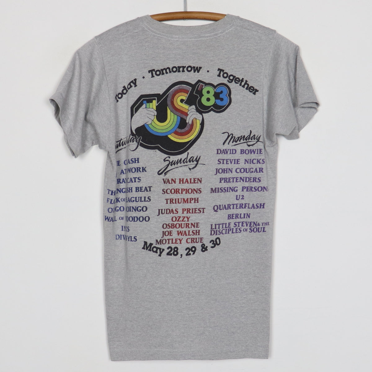 1983 Us Festival Concert Shirt
