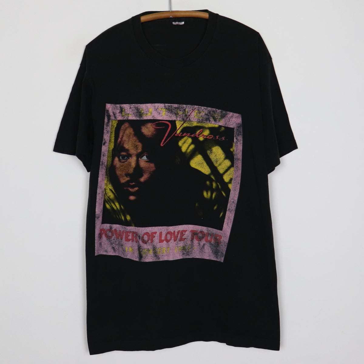 1991 Luther Vandross Power Of Love Tour Shirt