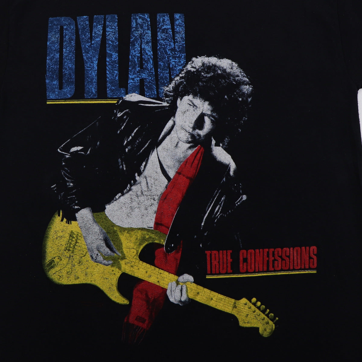 1986 Bob Dylan Tom Petty True Confessions Tour Shirt