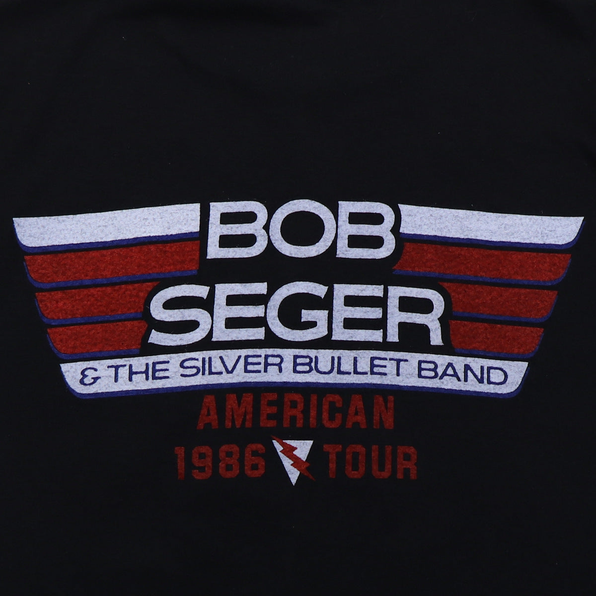 1986 Bob Seger & The Silver Bullet Band American Tour Shirt