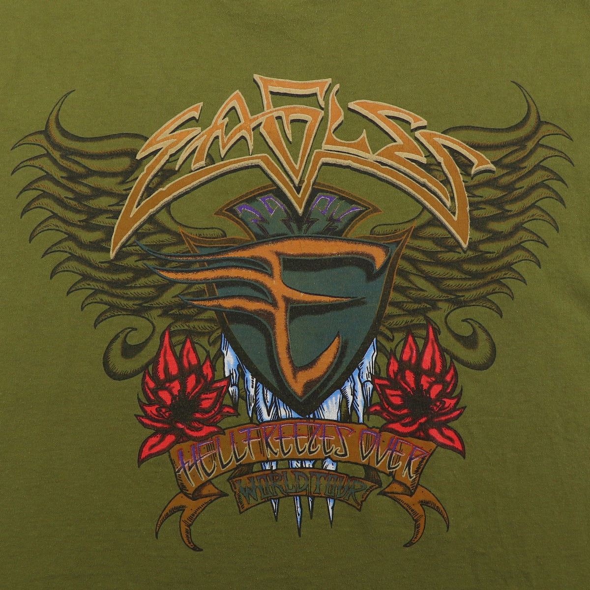 1994 Eagles Hell Freezes Over World Tour Shirt