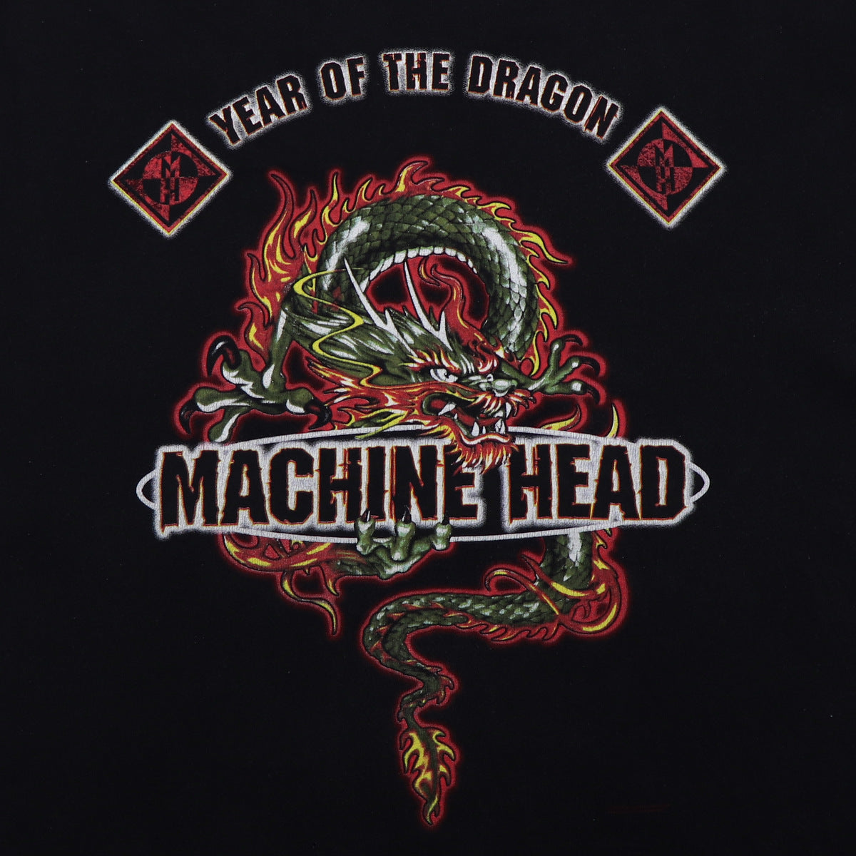 2000 Machine Head Year Of The Dragon Tour Shirt