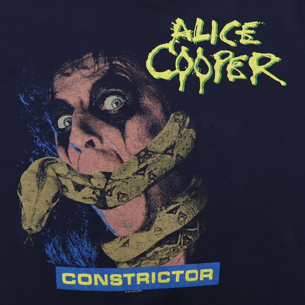 1986 Alice Cooper Constrictor Tour Shirt