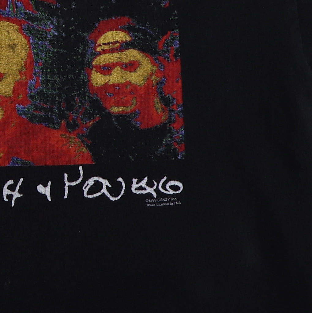 1999 Crosby Stills Nash & Young Looking Forward To Tour Shirt