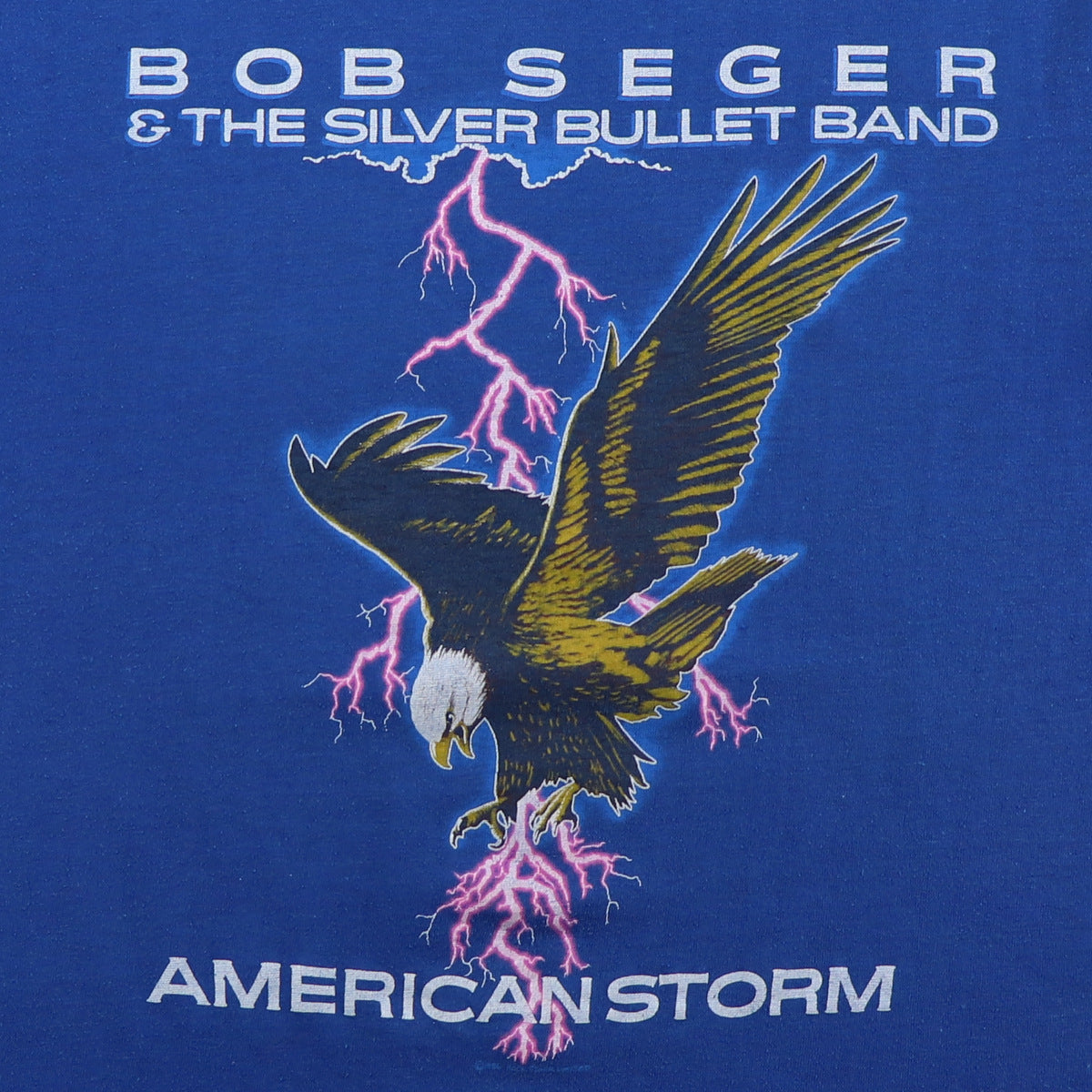 1986 Bob Seger & The Silver Bullet Band American Storm Tour Shirt