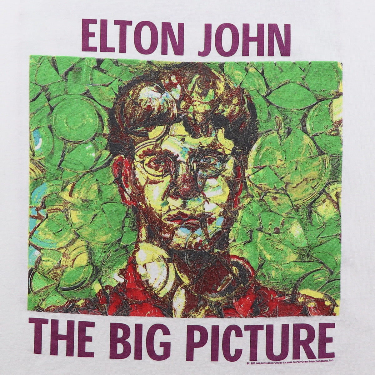 1997 Elton John The Big Picture Tour Shirt
