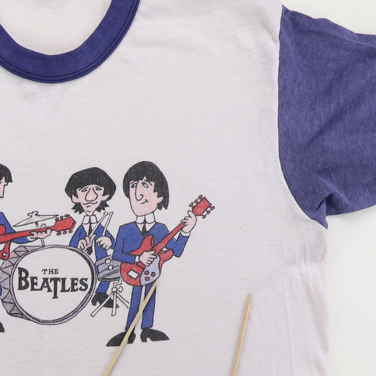 1970s The Beatles Cartoon Shirt