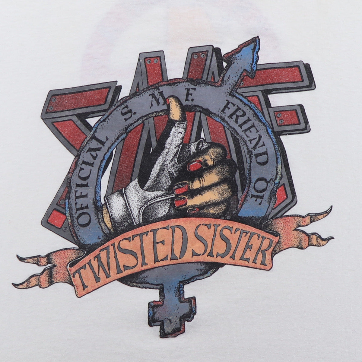 1980s Twisted Sister Sick Mother Fucking Friends Shirt